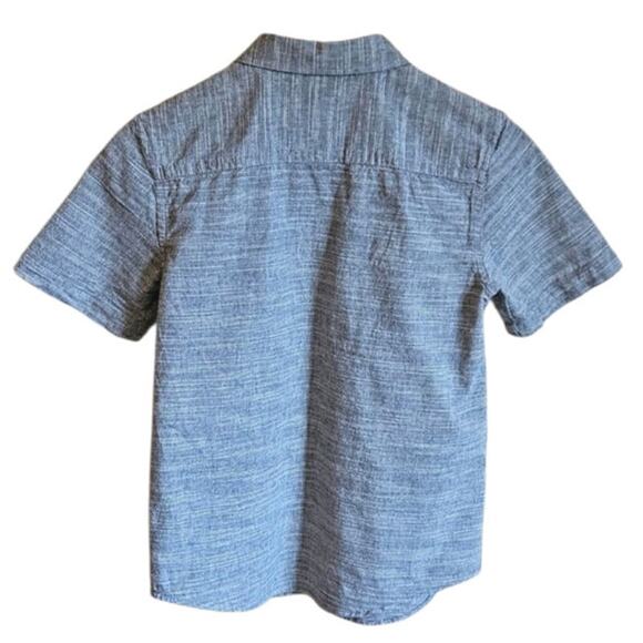 Urban Pipeline Button Down TShirt Cotton Short Sleeves Blue Boy's Medium - Picture 5 of 5